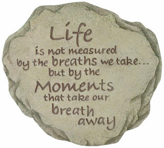 Spoontiques Life is Not Measured Step Stone