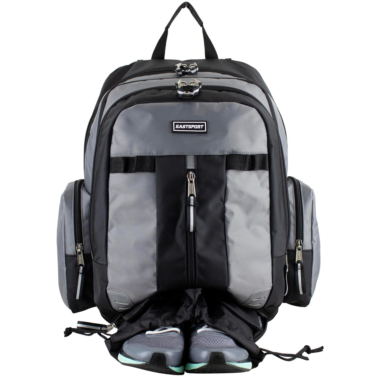 Eastsport Backpack, X-Large, Ash Gray Black