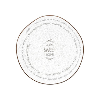 Pavilion Gift Company Dishware Bowl, 10.5", Brown, White