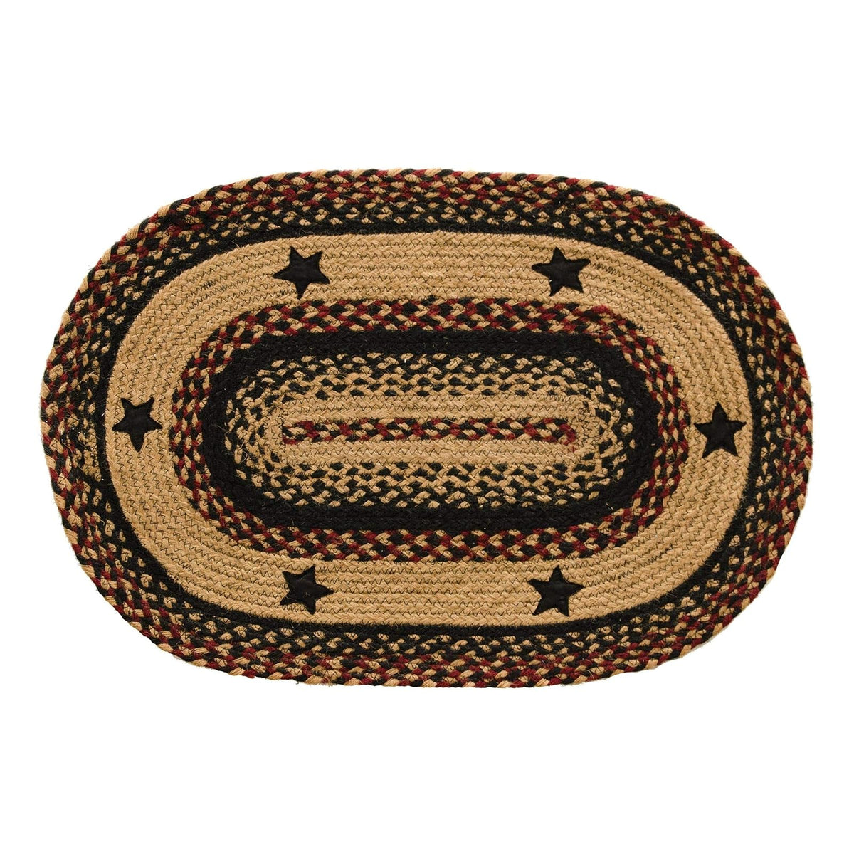 CWI Gifts Rug, 3' x 5' (Oval), Multi Color