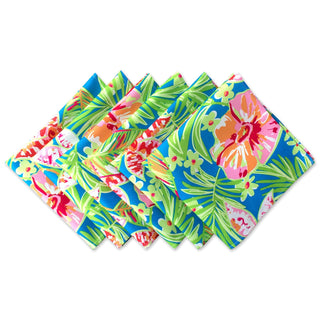 DII Cloth Napkin, 20" x 20" (Set of 6), Floral