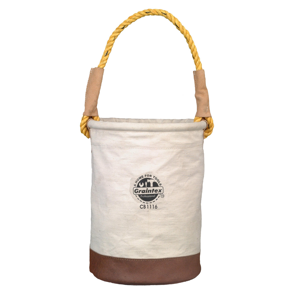 Graintex Bucket, 18-Inch deep and 12-Inch diameter, White