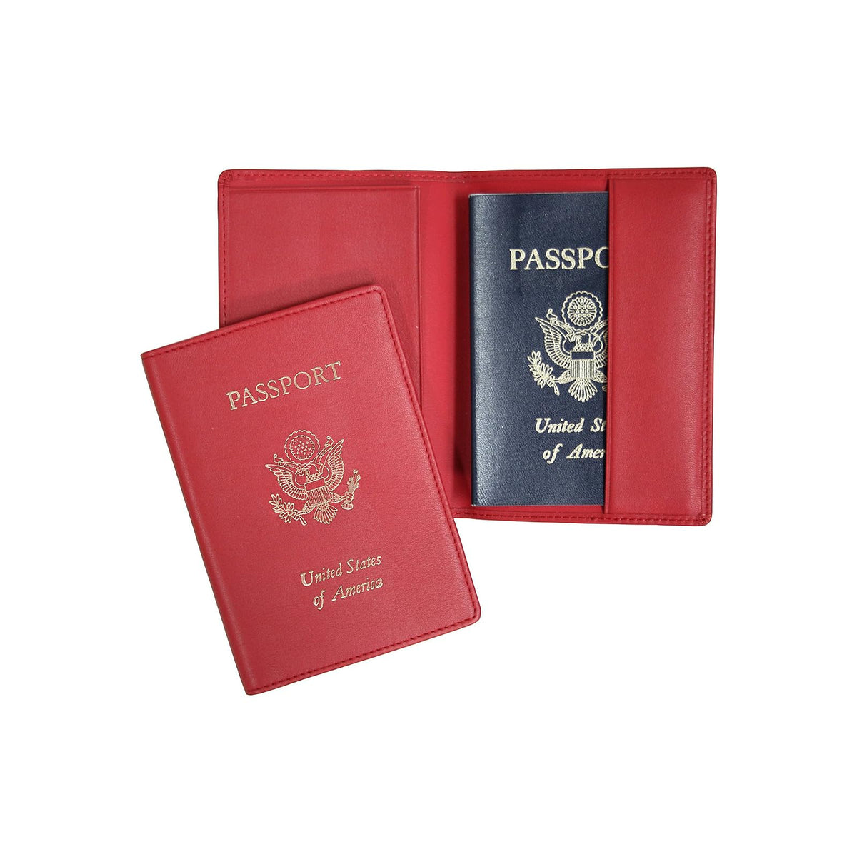 Royce Wallet, One Size, Red 1