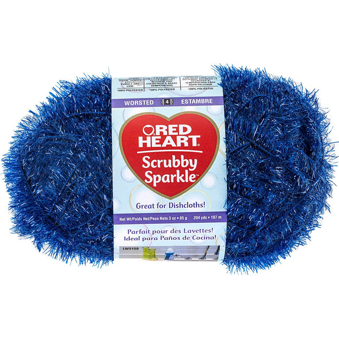 Red Heart Yarn, #4 Worsted (Medium), Blueberry