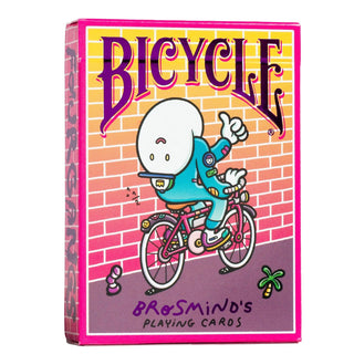 Bicycle Tabletop Game, 2.56 inches x 0.69 inches x 3.63 inches, Yellow