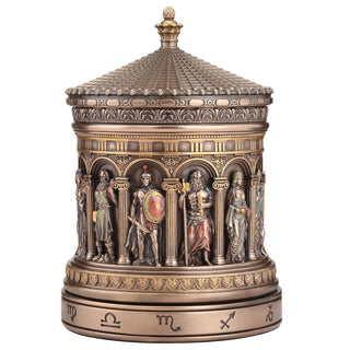 Veronese Design Storage Box, Small, Bronze