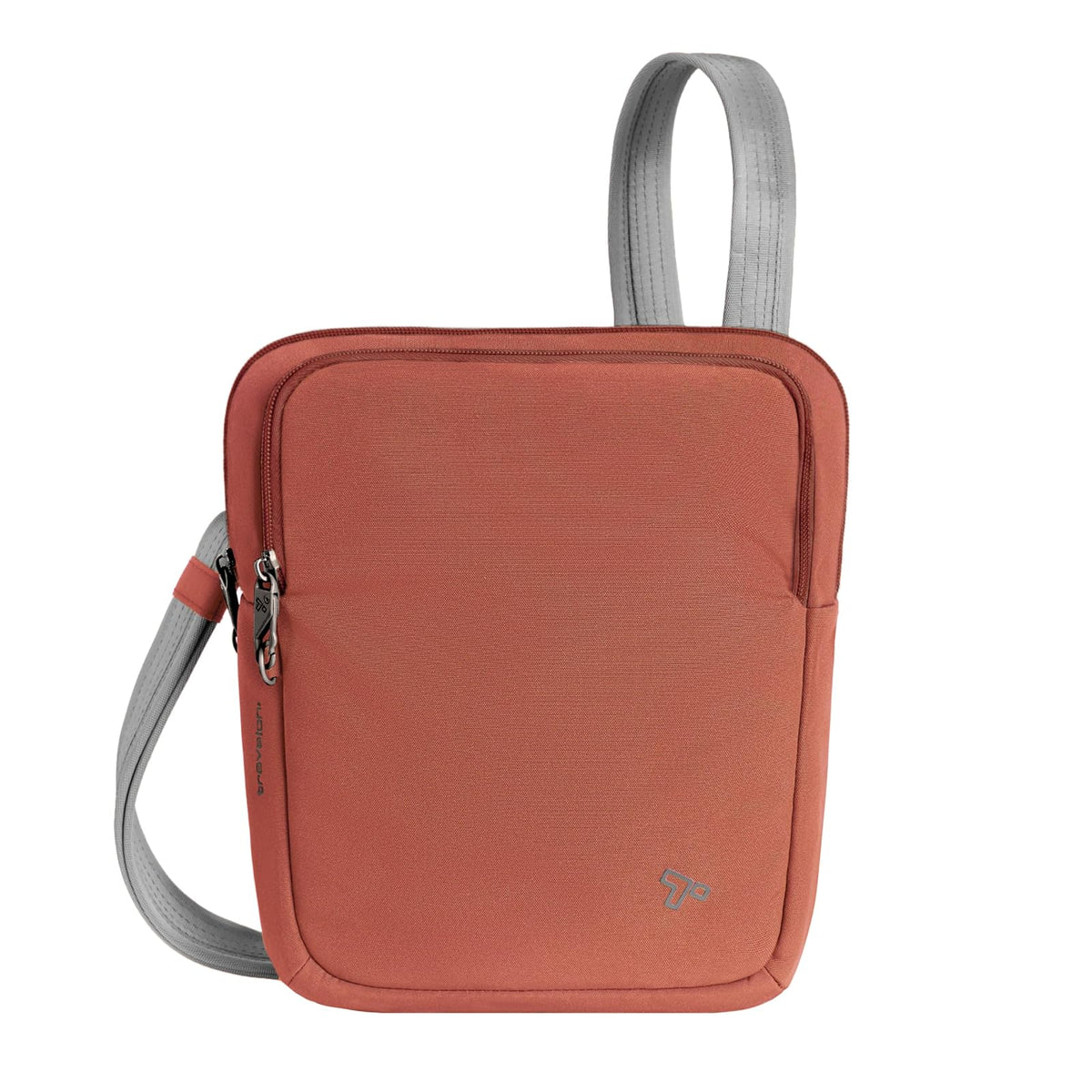 Travelon Handbag, 10"W x 11"H x 2.5"D, Terracotta