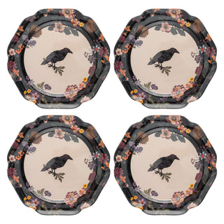 Karma Dishware Plate, Salad Plates, Crow