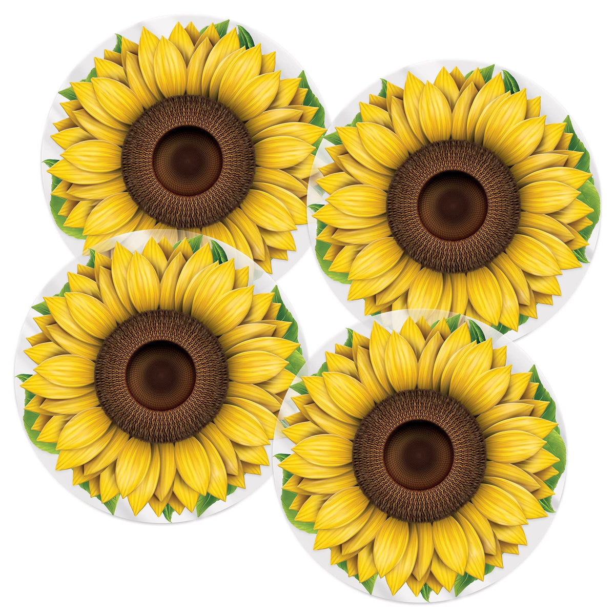 Beistle Placemat, 13", Yellow/Brown/Green
