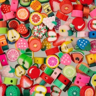John Bead Craft Bead, 1mm, Fruits Mix