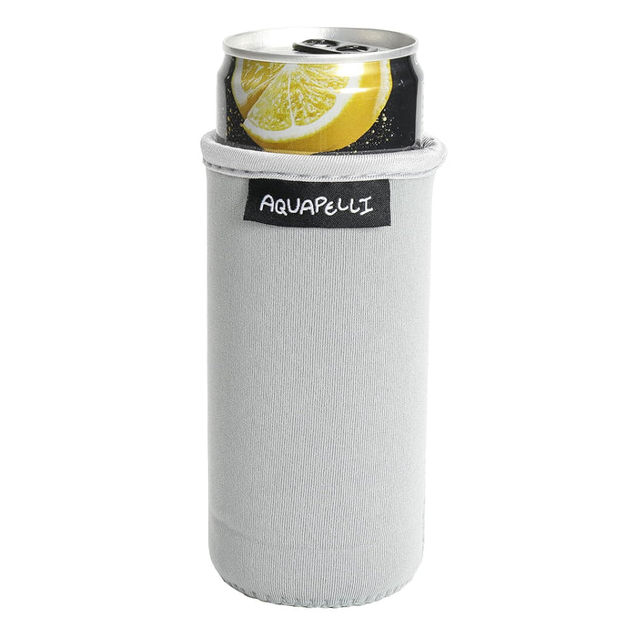 Aquapelli Beverage Insulator, Slim, Gray