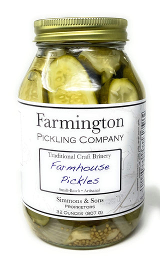 Farmington Pickling Company Pickle, 32 Ounces