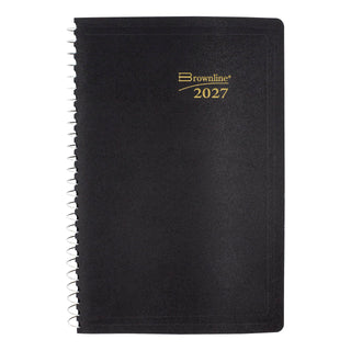 Rediform Planner, 8" x 5", Black