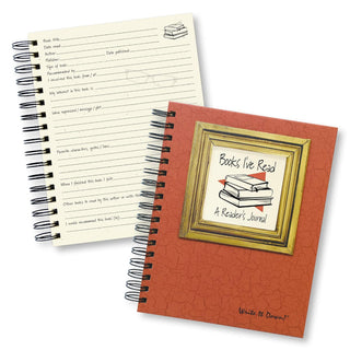 Write it Down Blank Book, Full-size, Pumpkin Orange