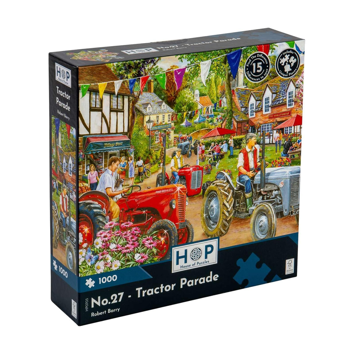 The House of Puzzles Puzzles, 48cm x 69cm, Multicoloured