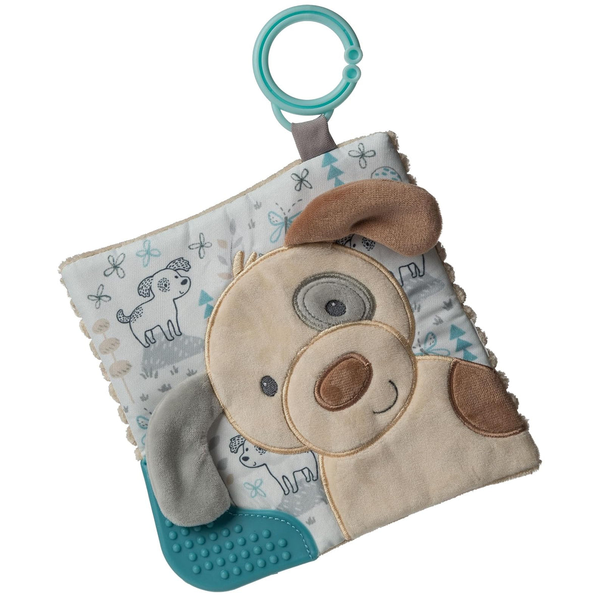 Mary Meyer Teether, 6 x 6-Inches, Sparky Puppy
