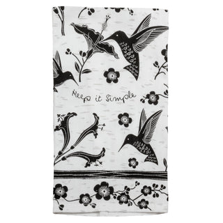 Karma Towel, 18" x 22", Hummingbird