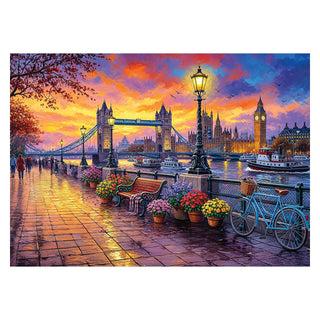 Anatolian Puzzles, 33 x 24 inches, Tower Bridge II