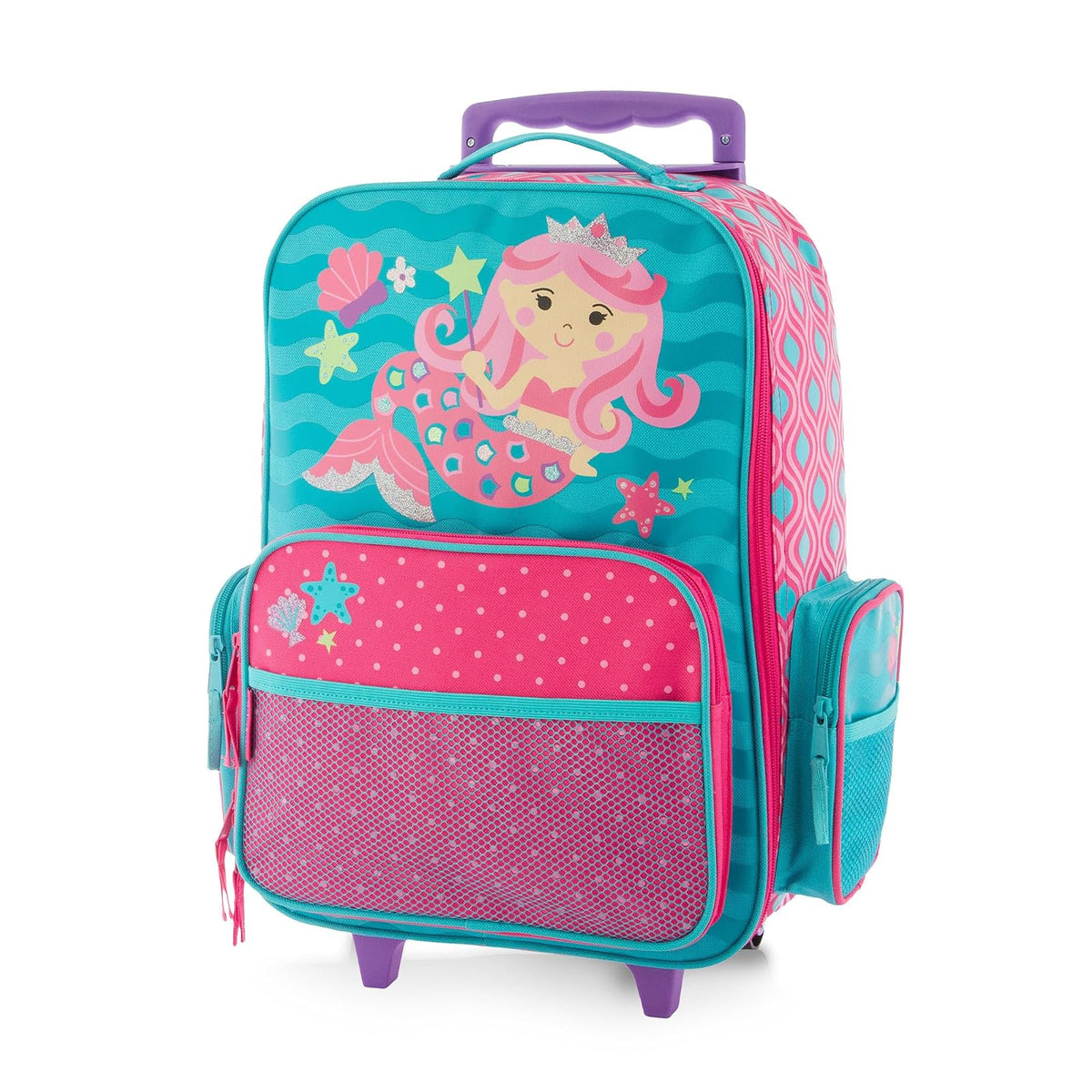 Stephen Joseph Suitcase, One Size, Mermaid