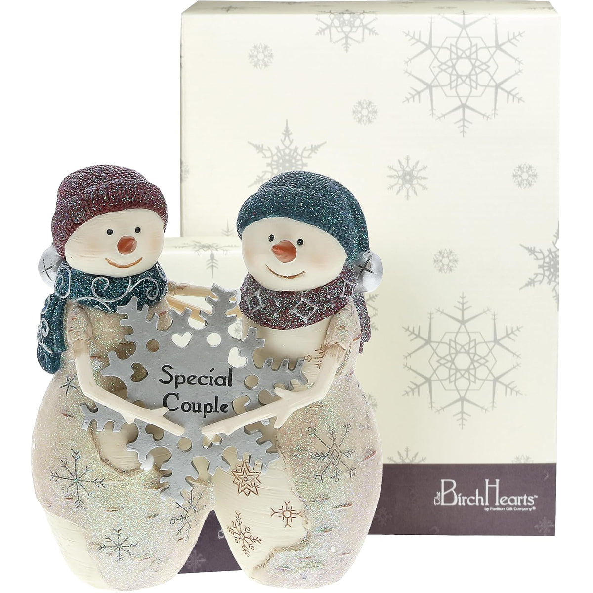 Pavilion Gift Company Figurine, 4.5", White, Red, Green, Blue