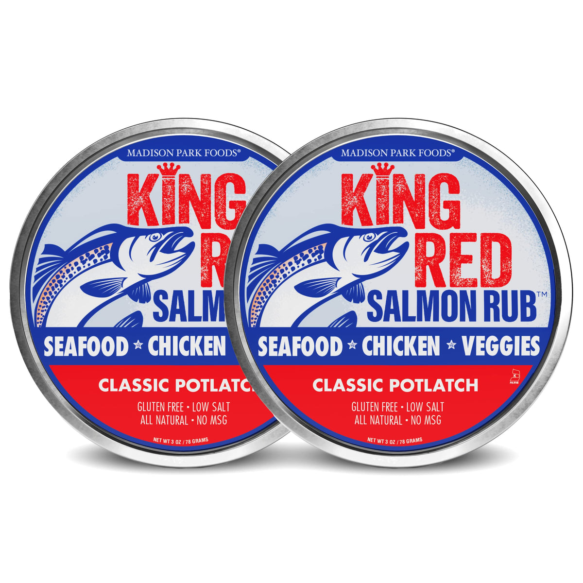 Madison Park Foods Seasoning, 3 Ounce (Pack of 2), Red