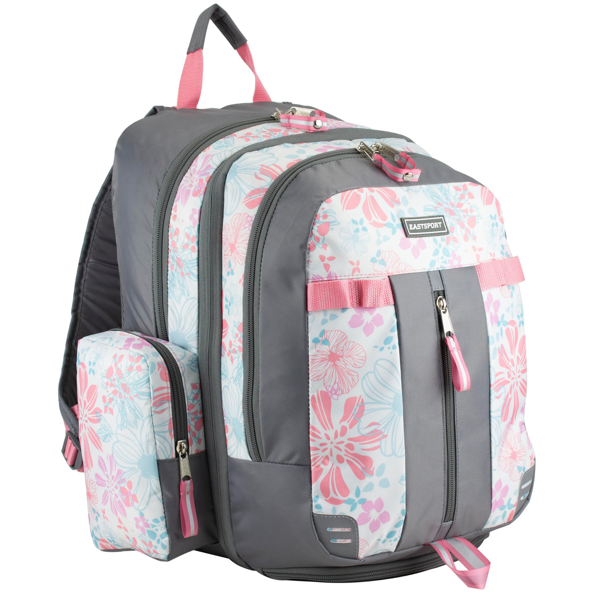 Eastsport Backpack, X-Large, Spring Floral Ash Grey