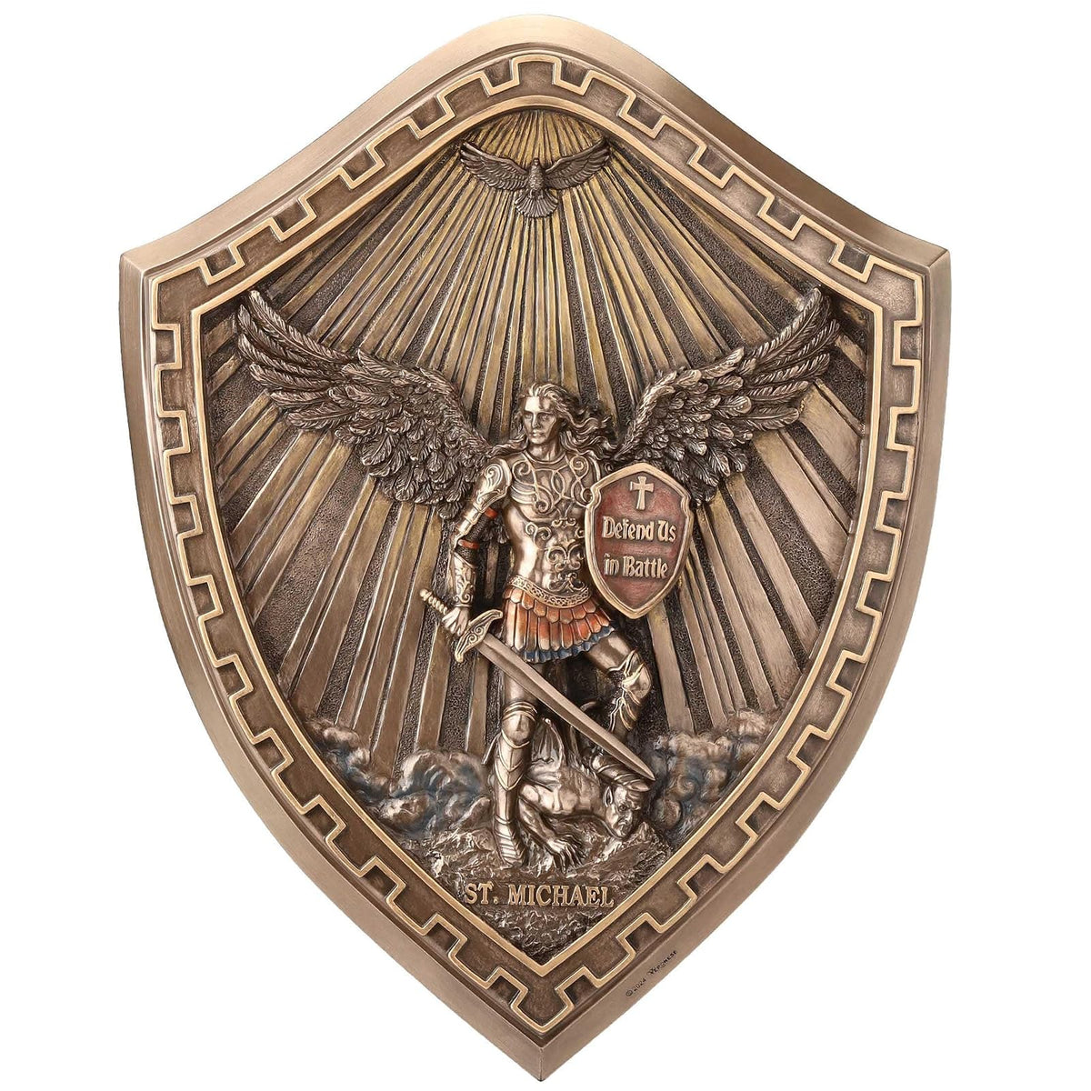 Veronese Design Wall Art, 10"L x 7.9"W, Bronze