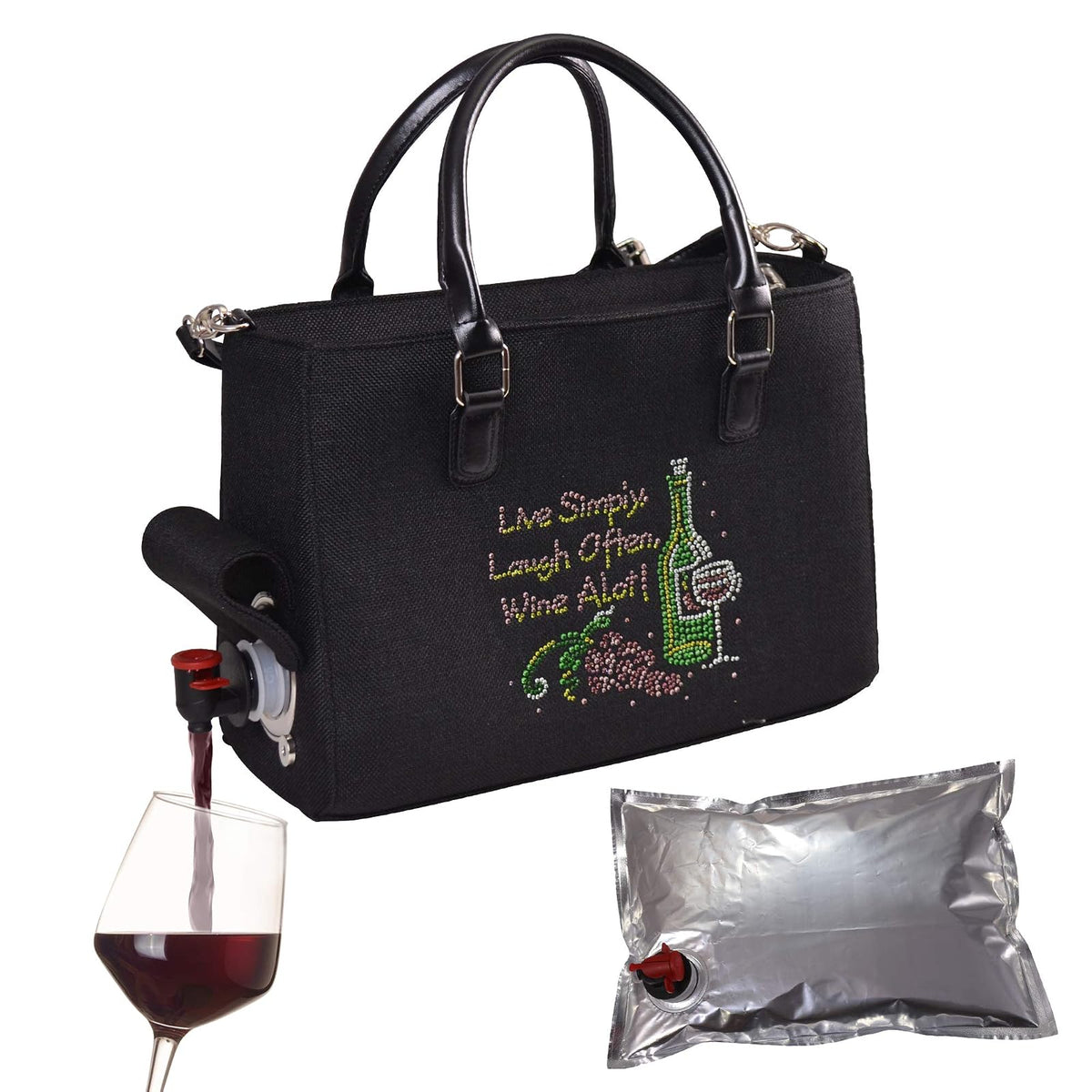 Primeware Beverage Insulator, Fits 4 standard wine bottles (approx. 3 liters), L