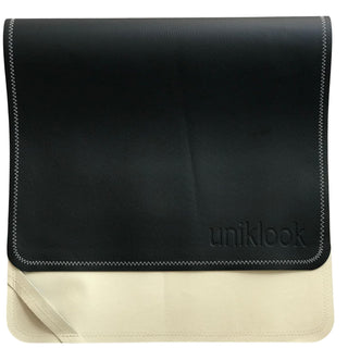 Uniklook Changing Pad, 16"x30", Raven + Blanc