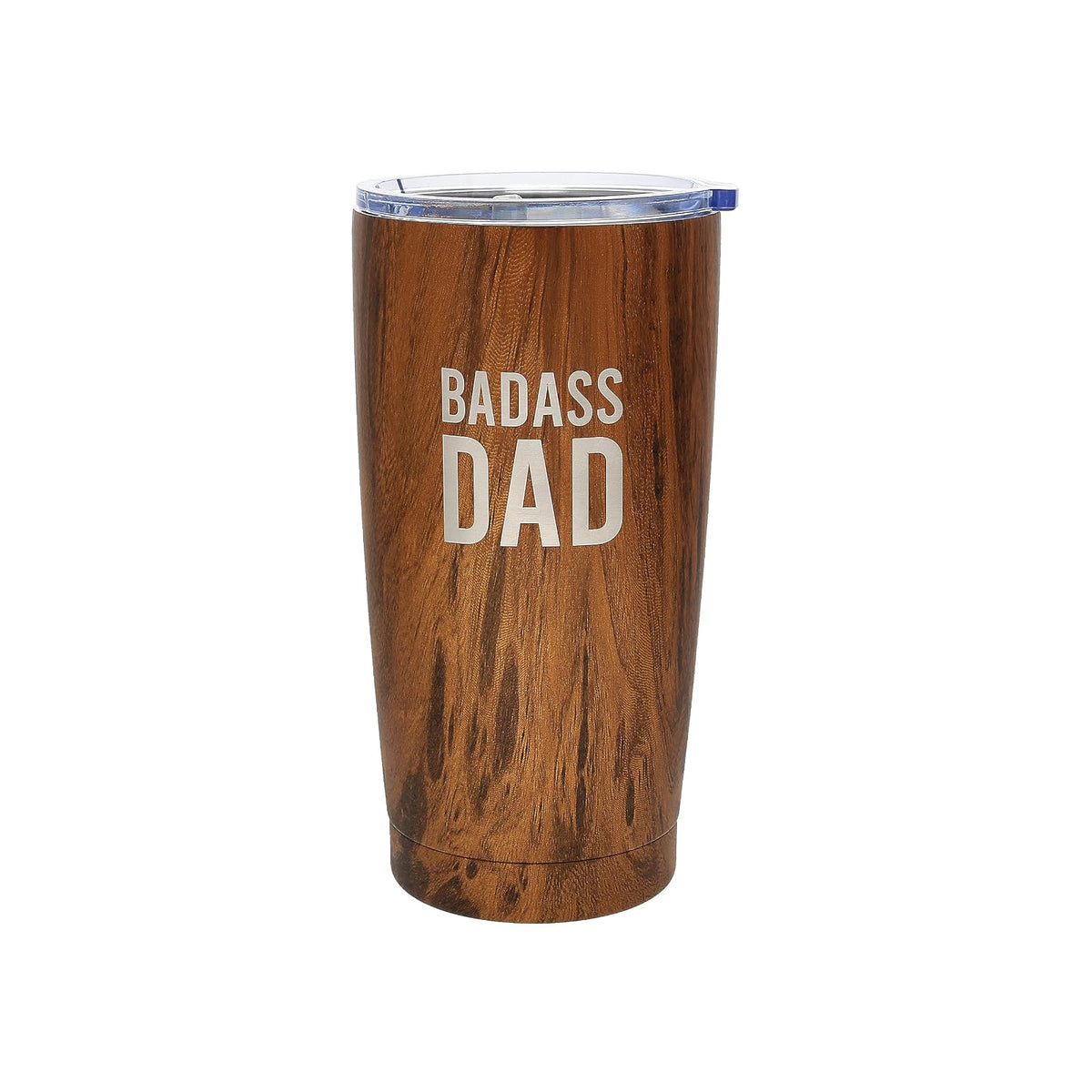 Pavilion Gift Company Drinking Cup, 20 Ounces, Brown, Silver
