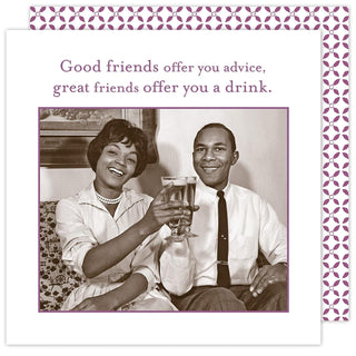 Shannon Martin Design Disposable Napkin, 5 x 5 inch, Offer Your Advice