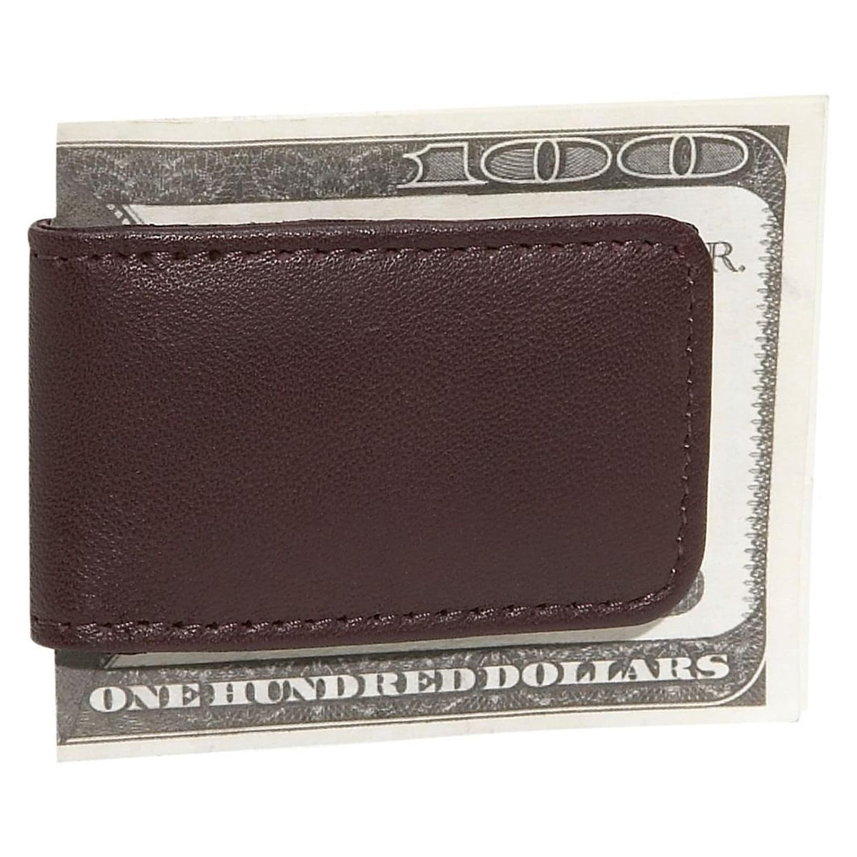 Royce Wallet, One Size, Burgundy