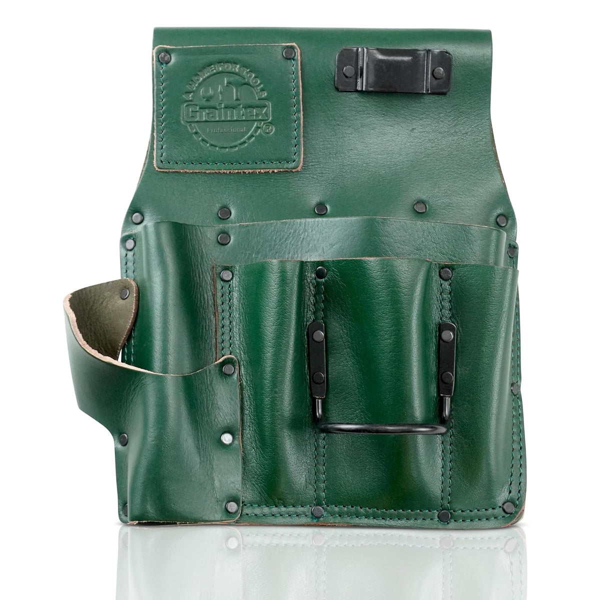 Graintex Utility Holster Pouch, Right Handed, Emerald Green