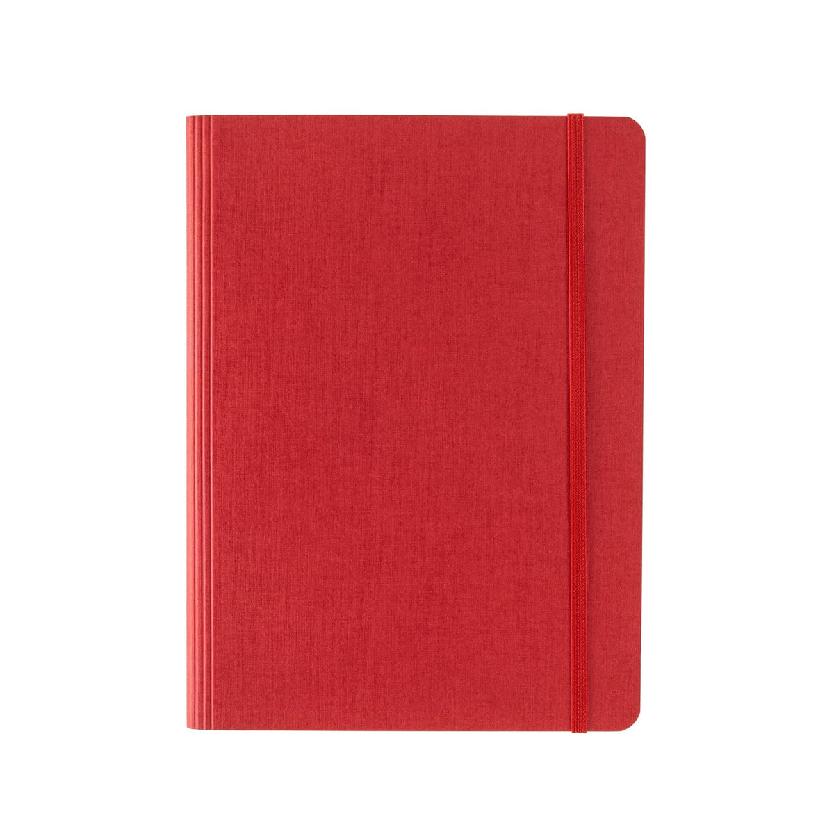 Fabriano Blank Book, A5 - 5.8" x 8.3", Red