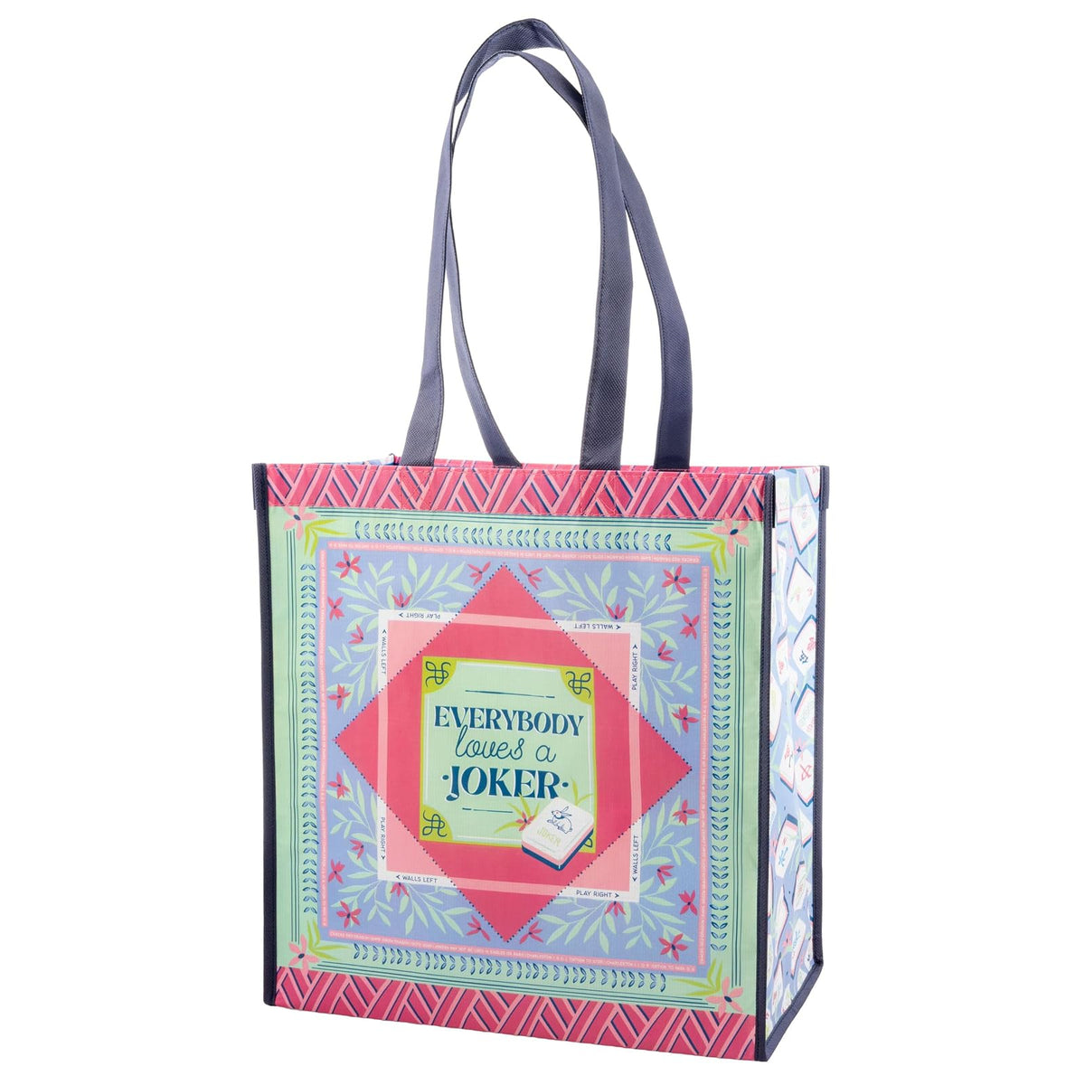 Karma Tote Bag, Large, Mahjong