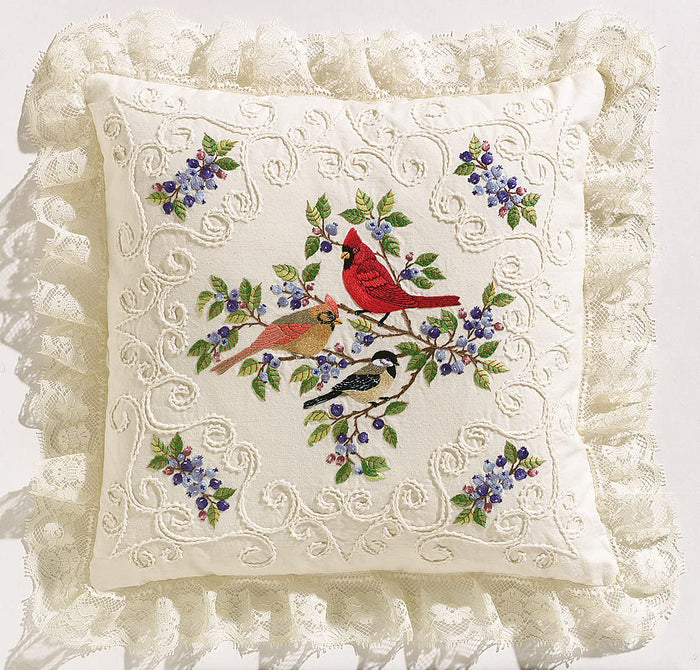 Janlynn Birds & Berries Candlewick Embroidery