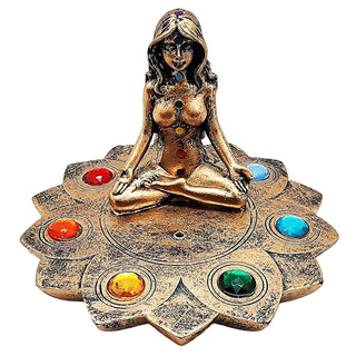 Fantasy Gifts Incense Holder, 4 x 5 inches, Multicolor