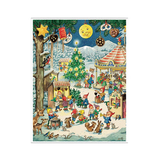 Alexander Taron Importer Advent Calendar, Brown, Country