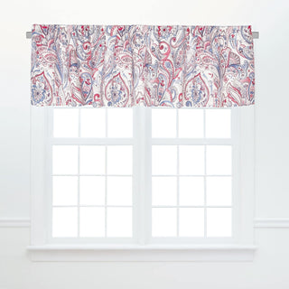 C&F Home Curtain, 72"W x 15"L (Pack of 1), Red