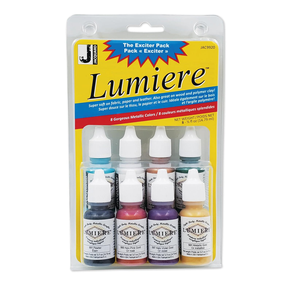 Jacquard Paint, 0.5 Fl Oz (Pack of 1), Mini Exciter
