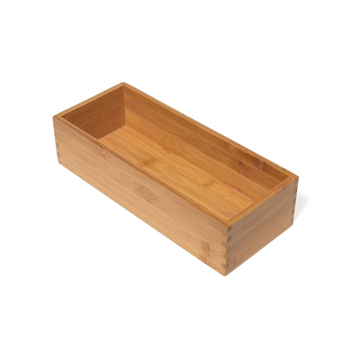 Lipper International Caddy, 5" x 12" x 3", Bamboo Wood