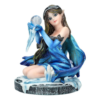 Pacific Giftware Figurine, 3.15" L x 2.95" W x 3.54" H, Blue