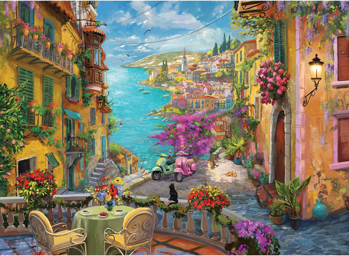 Anatolian Puzzles, 4000 pieces, 52x37.8 inches, Amalfi