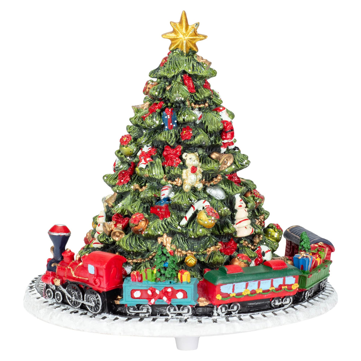Kurt S. Adler Tree Topper, 6-Inch, Multicolor