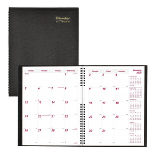 Brownline Planner, Standard, Black