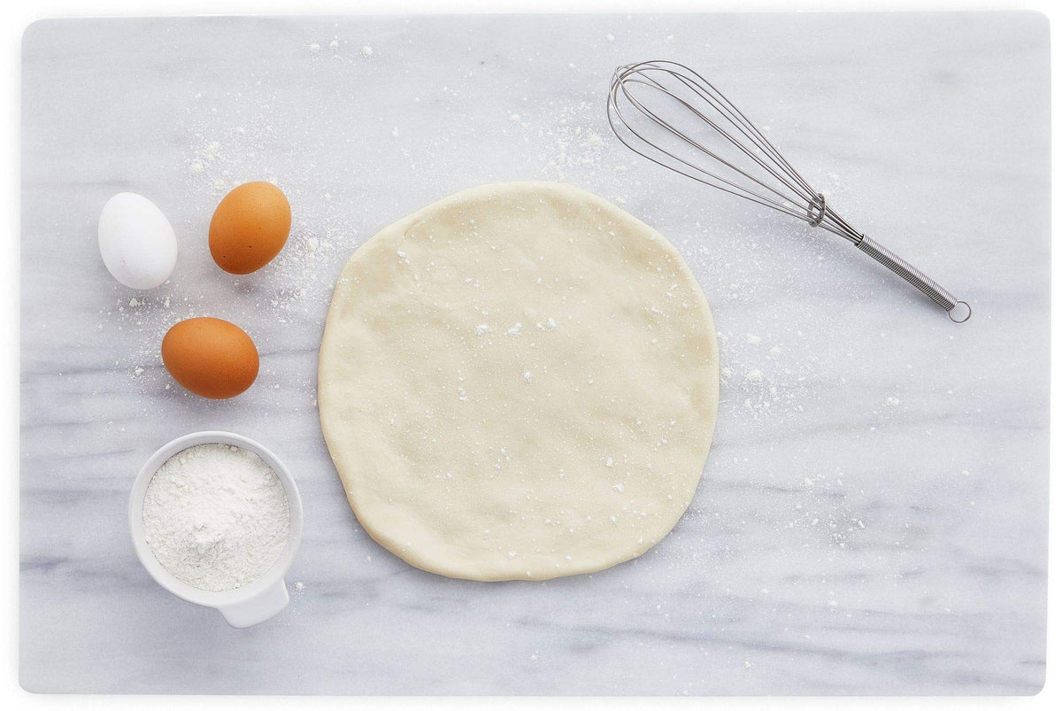 JEmarble Cutting Board, 24"L x 16"W, White