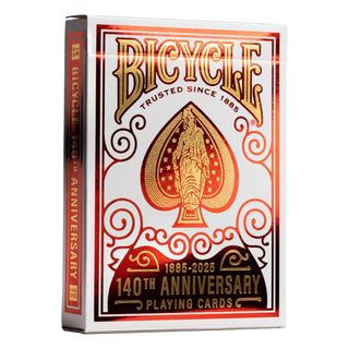 Bicycle Tabletop Game, 6.5 x 1.8 x 9.2 inches, Gold