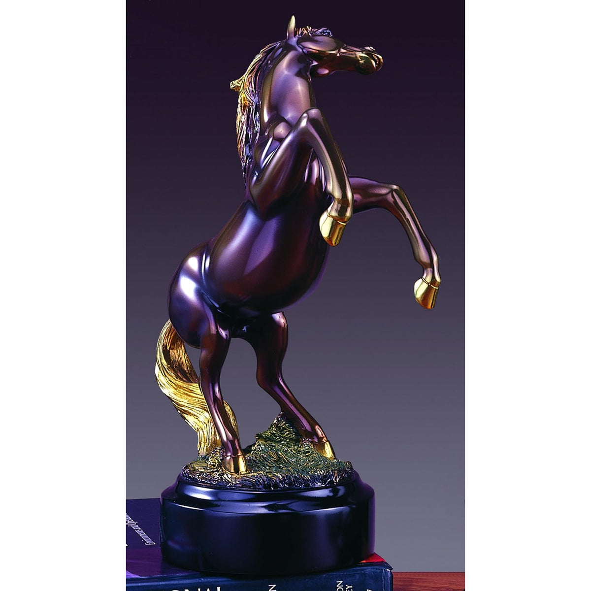 Treasure of Nature Sculpture, 8 inches x 4.5 inches x 11 inches, Gold