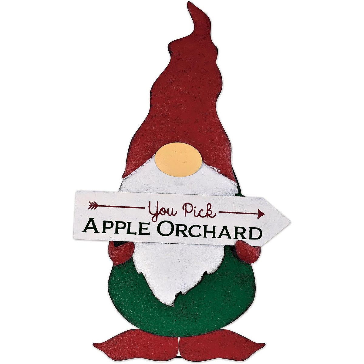 Sunset Vista Designs Figurine, 24-Inch, Apple Sign