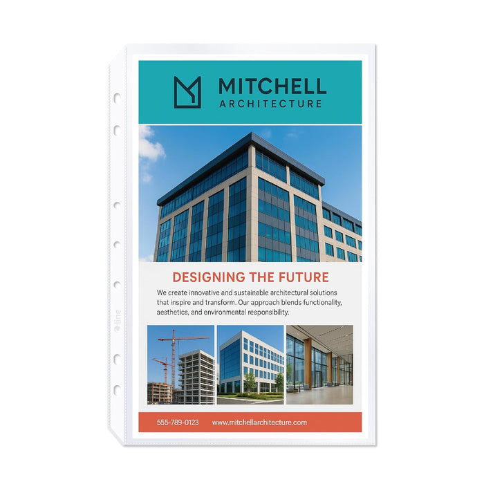 C-Line Card Document Sleeve, Legal-Size, Clear